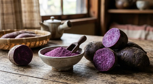 Japanese Purple Sweet Potato Powder Blue Zone Foods