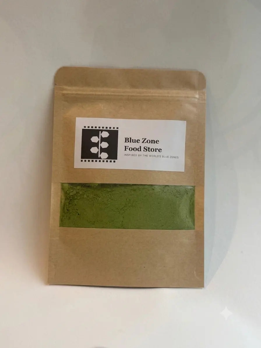 Moringa Leaf Powder Blue Zone Foods