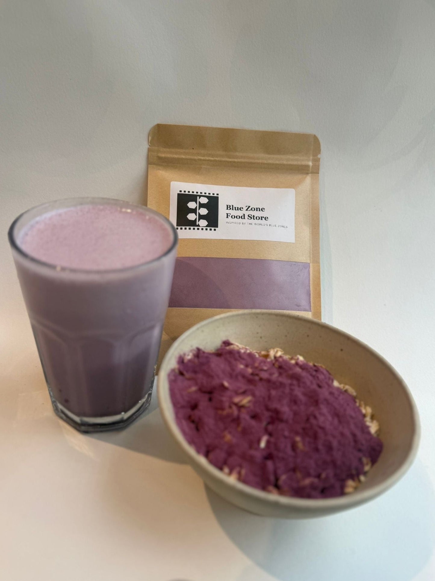 Japanese Purple Sweet Potato Powder Blue Zone Foods