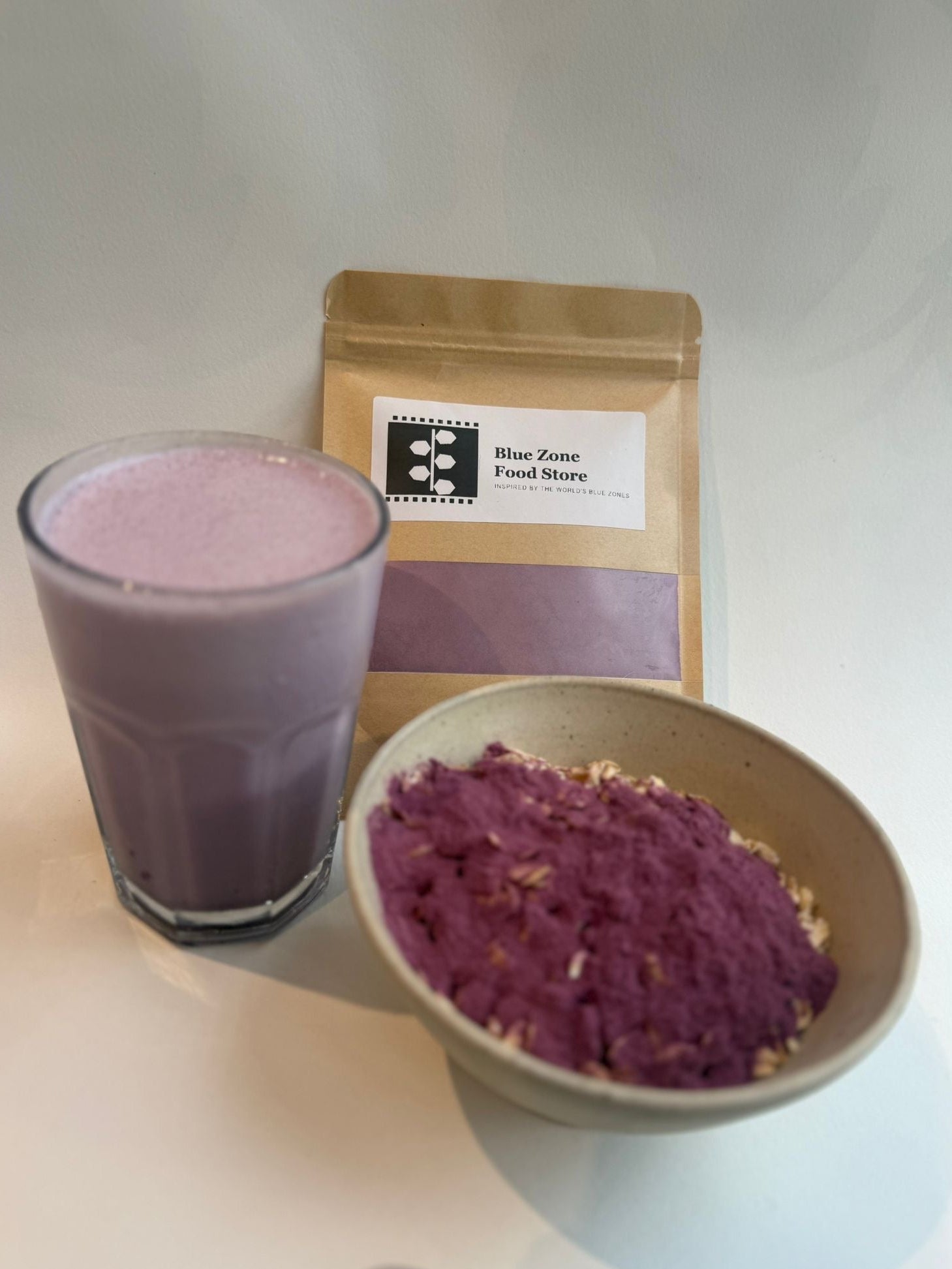 Japanese Purple Sweet Potato Powder Blue Zone Foods